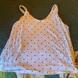 Polk a dot top
